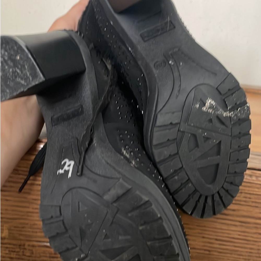 Black Rhinestone Booties - Picture 4 of 4